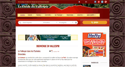 Desktop Screenshot of guideduvallespir.com